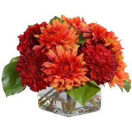 Faux Red Dahlia, New Growth Designs