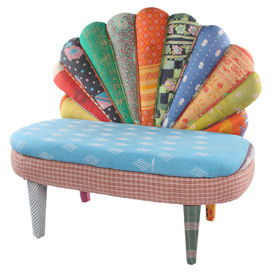 Barunia Peacock Settee