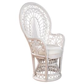 Penelope Rattan Accent Chair