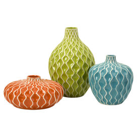 3-Piece Agatha Vase Set