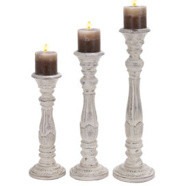 3-Piece Allora Candleholder Set