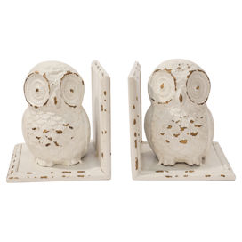 Hoot Owl Bookends (Set of 2)