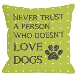 Love Dogs Pillow