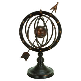 Atlas Armillary Decor