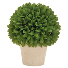 Faux Leaf Topiary