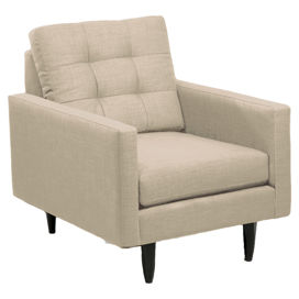 Leslie Accent Chair in Cream