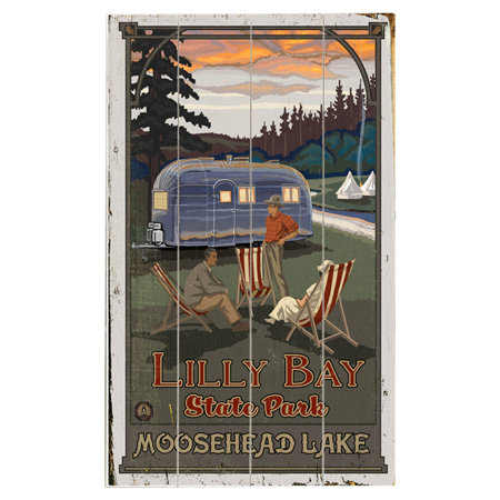 Camping Moosehead Lake Wall Decor - Outdoor Enthusiast on Wayfair